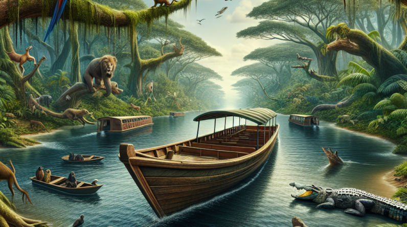 River Safari Singapore boat ride