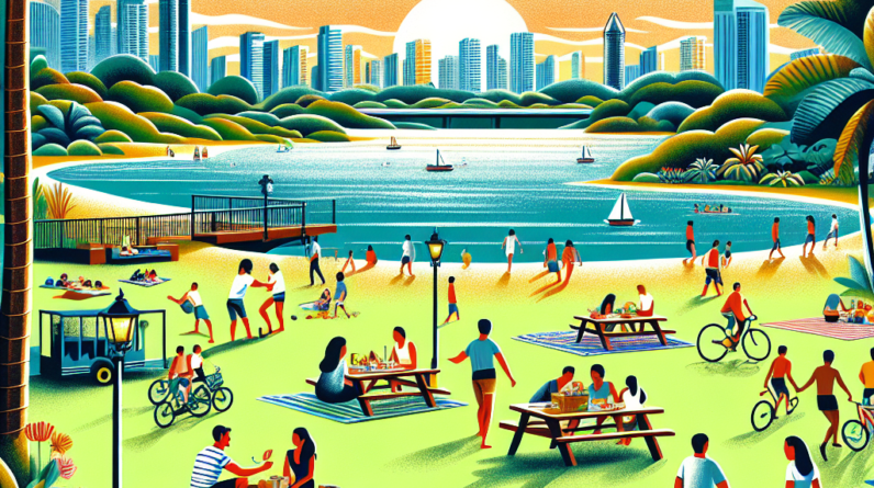 East Coast Park picnic spots Singapore